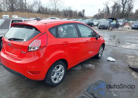 2015 Ford Fiesta Se из США, поврежденный, VIN 3FADP4EJ5FM191447